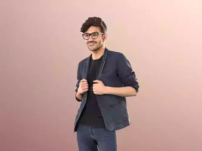 Clark 11295 - Teenager Hipster Boy Standing