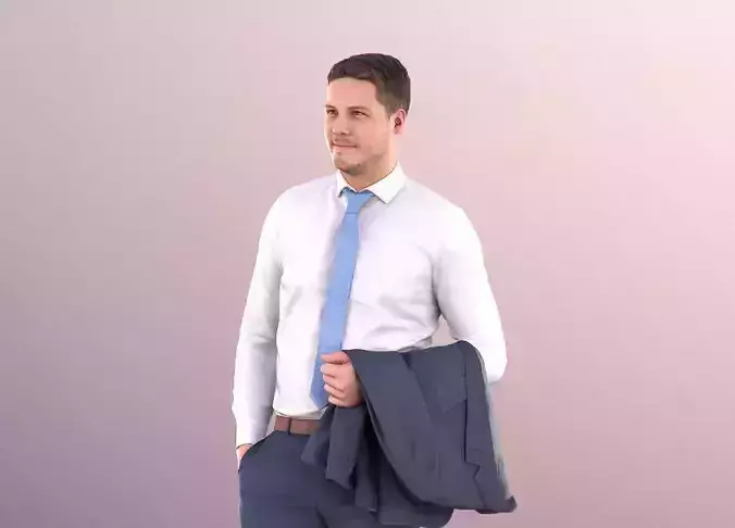 Liam 11123 - Business man in Suit 3dhuman