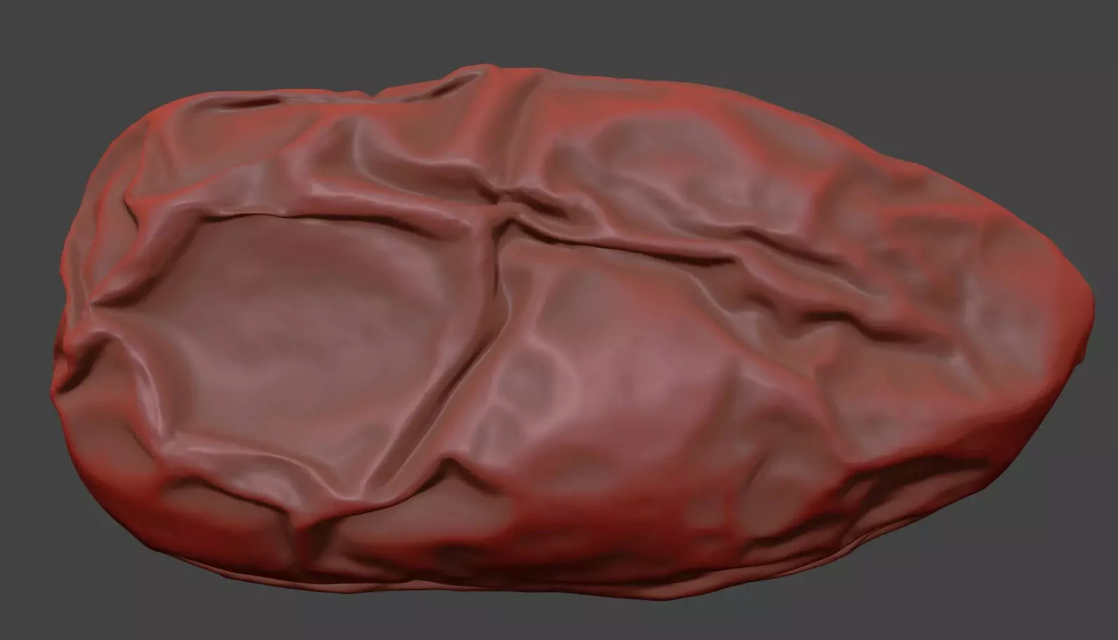 Dried Date 3D model_7