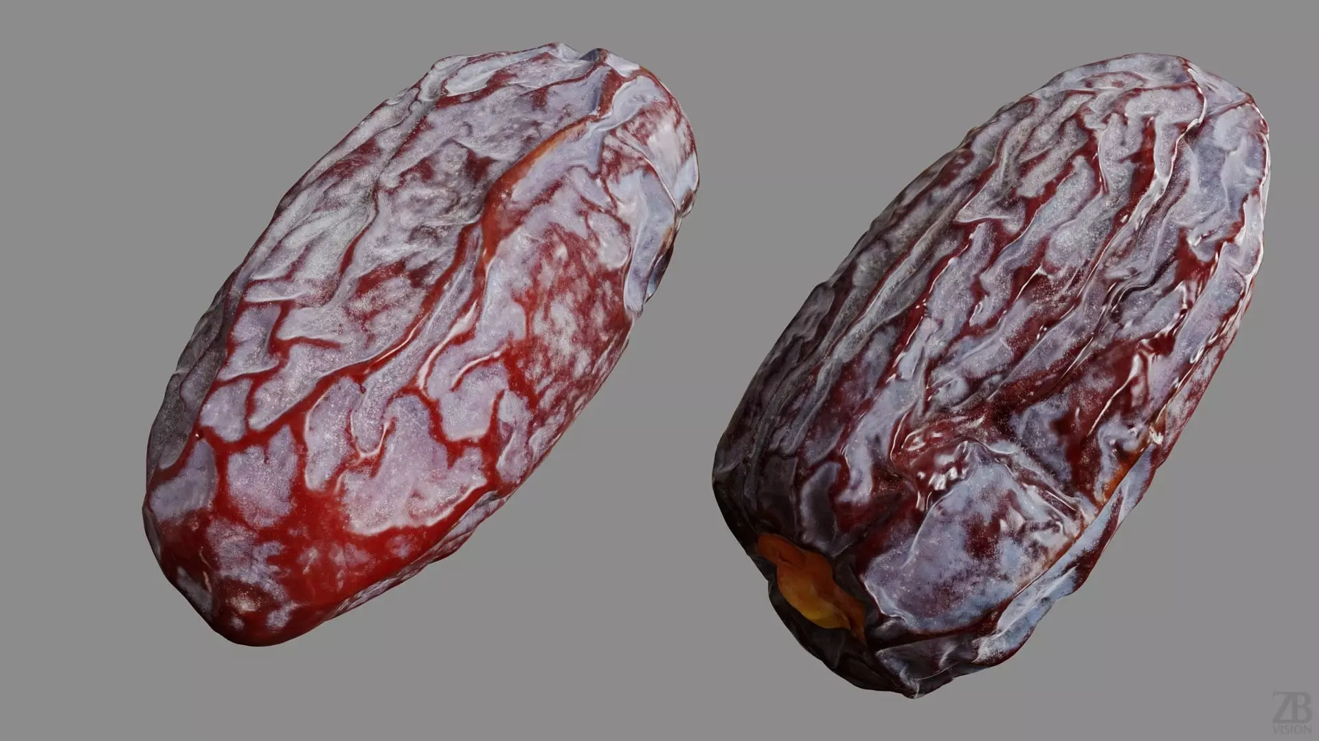 Dried Date 3D model_8