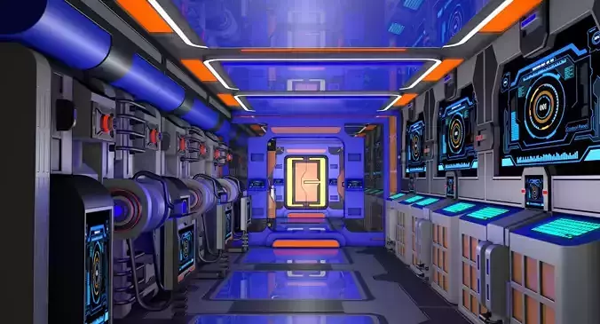 Sci Fi Corridor 
