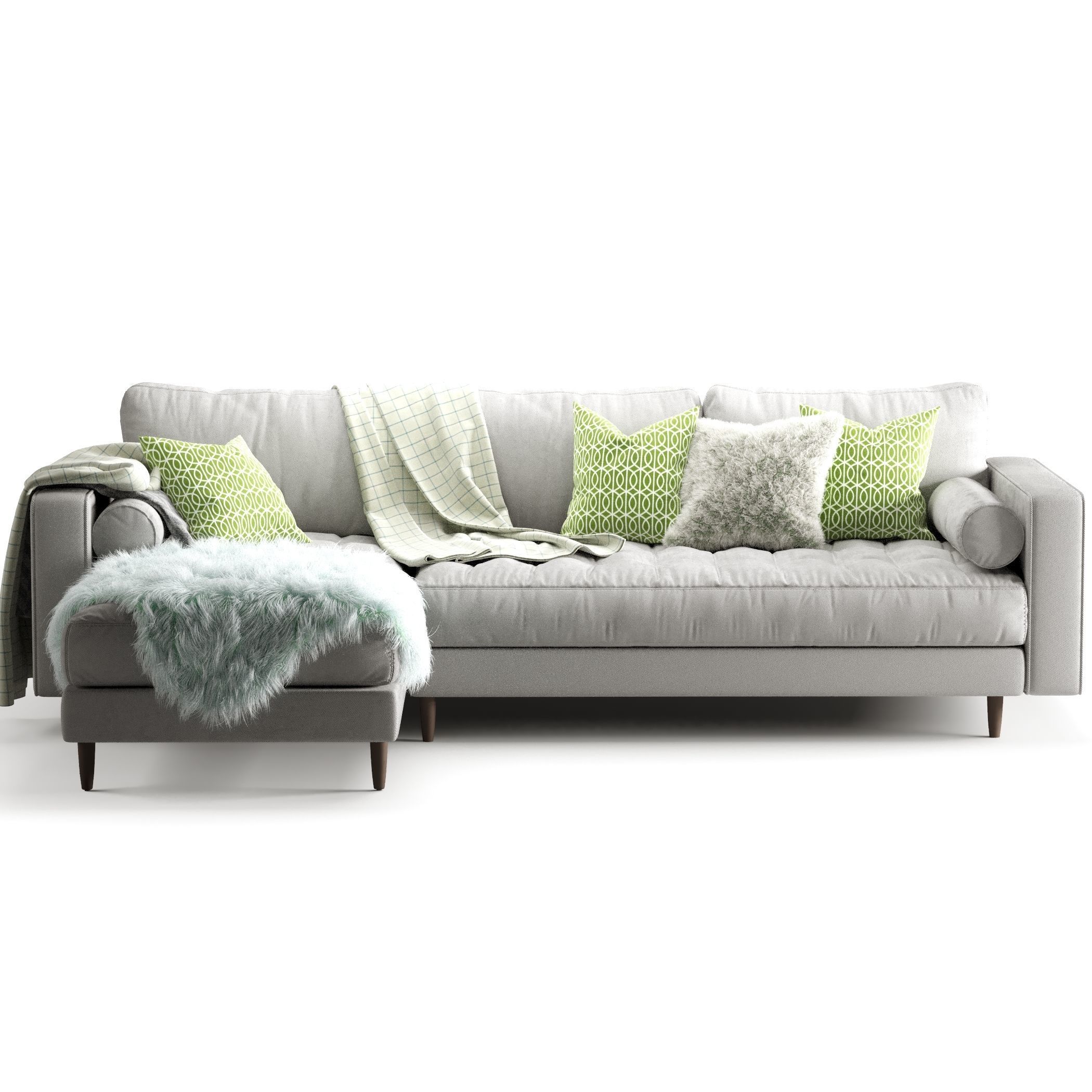 Article Sven Sectional Sofa 3D model_3