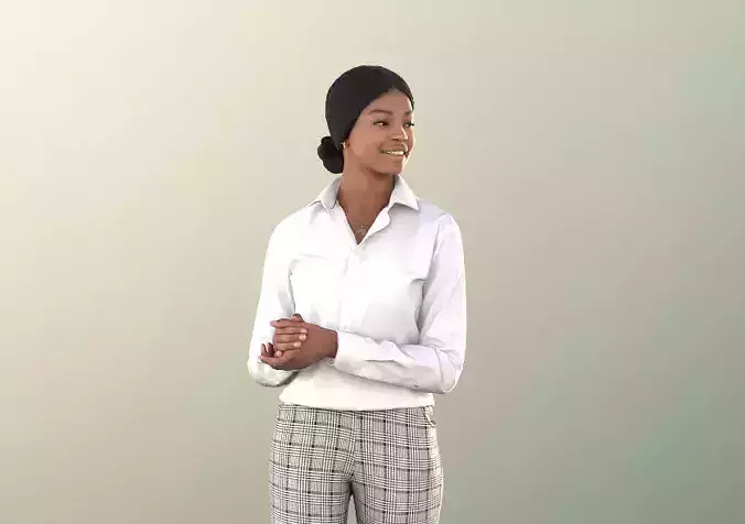 Micaela 11408 - Black Business Woman In Office