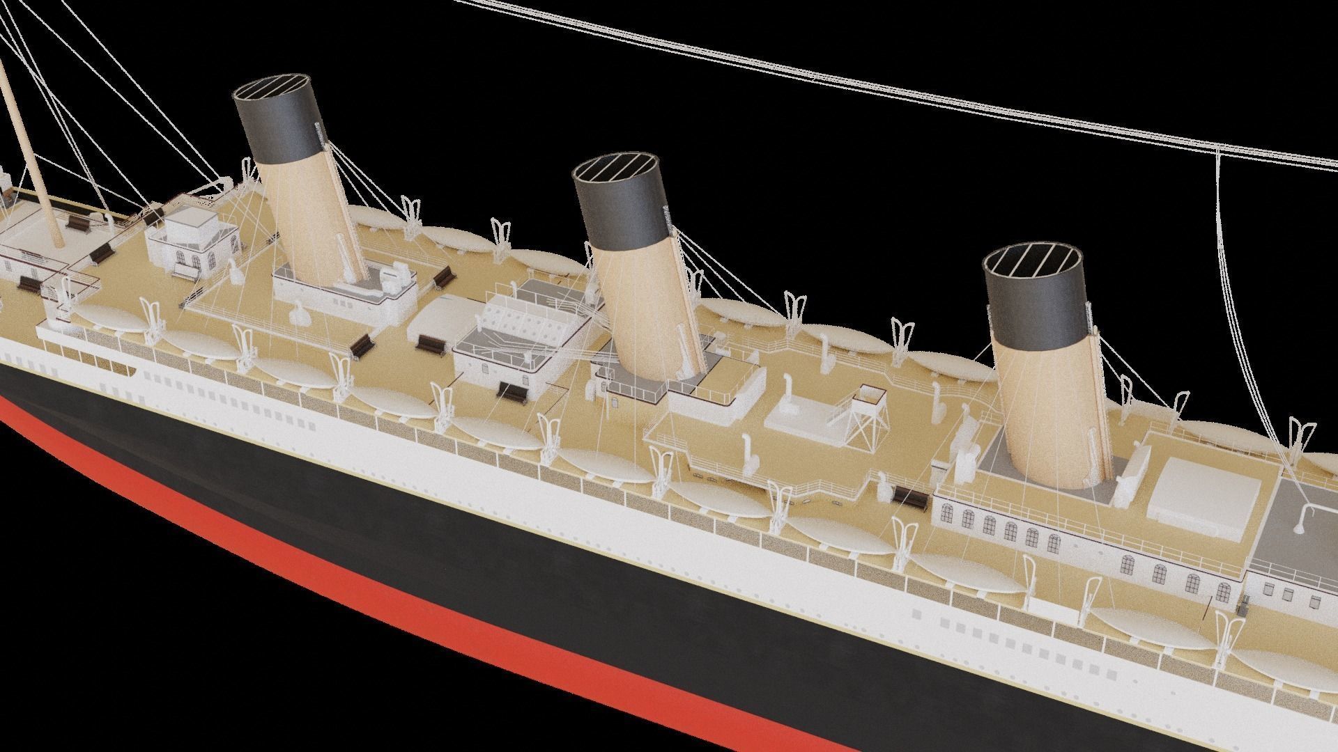 RMS Olympic 3D model_1