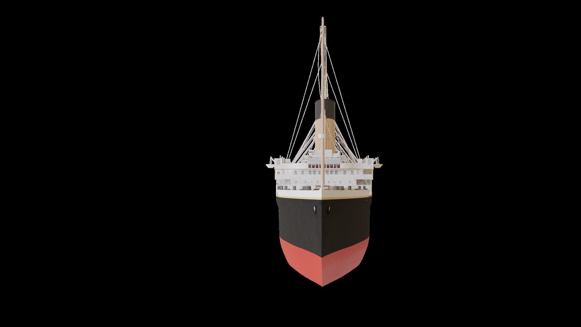 RMS Olympic 3D model_7