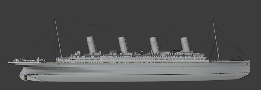 RMS Olympic 3D model_14