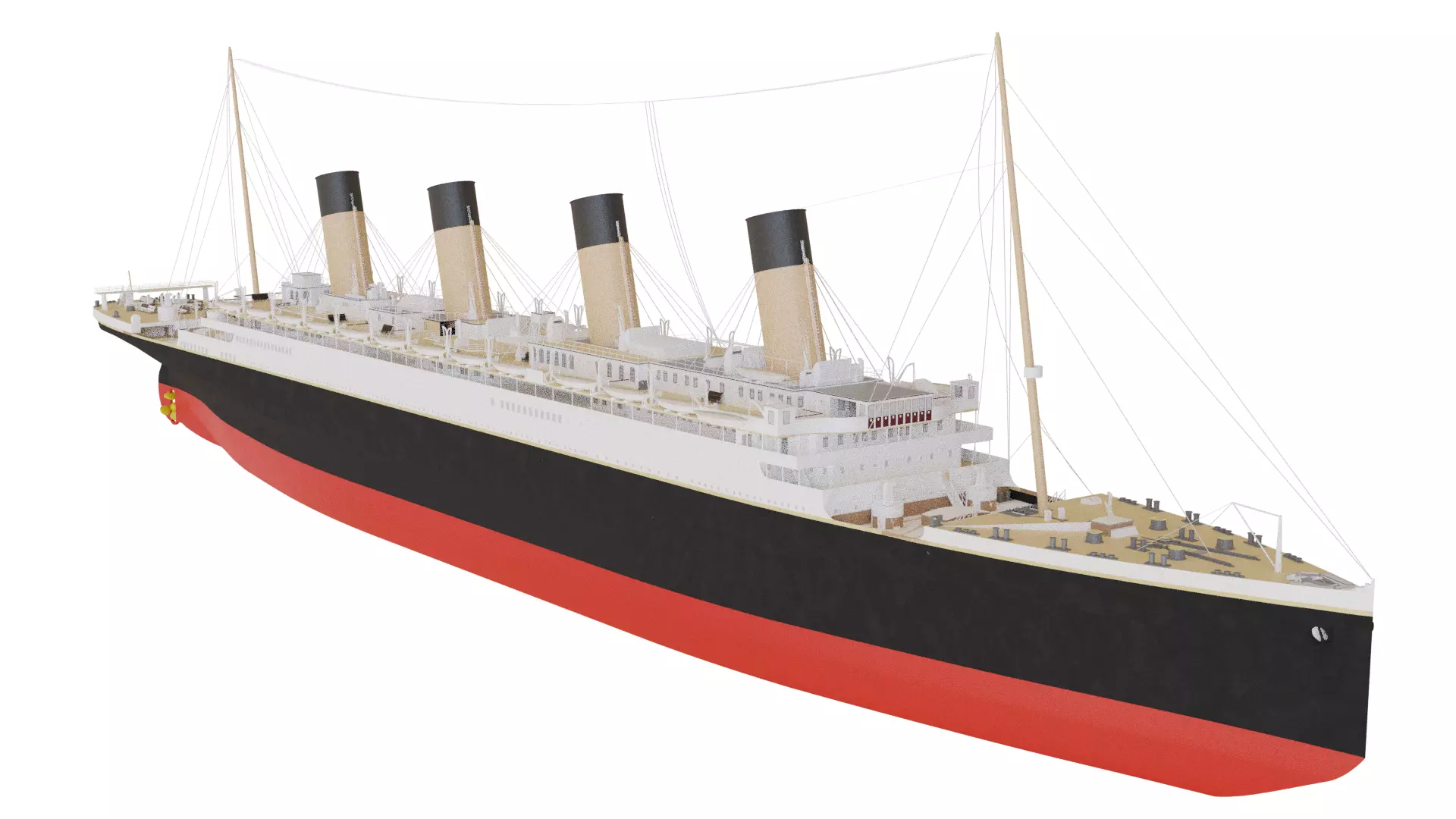 RMS Olympic 3D model_0