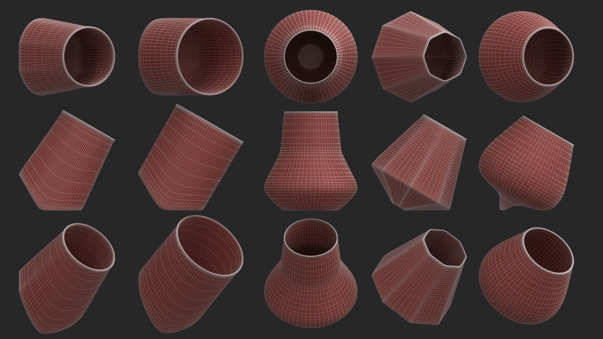 21 Whiskey Alcohol Glass with drink Set Pack Printed 3D model_26