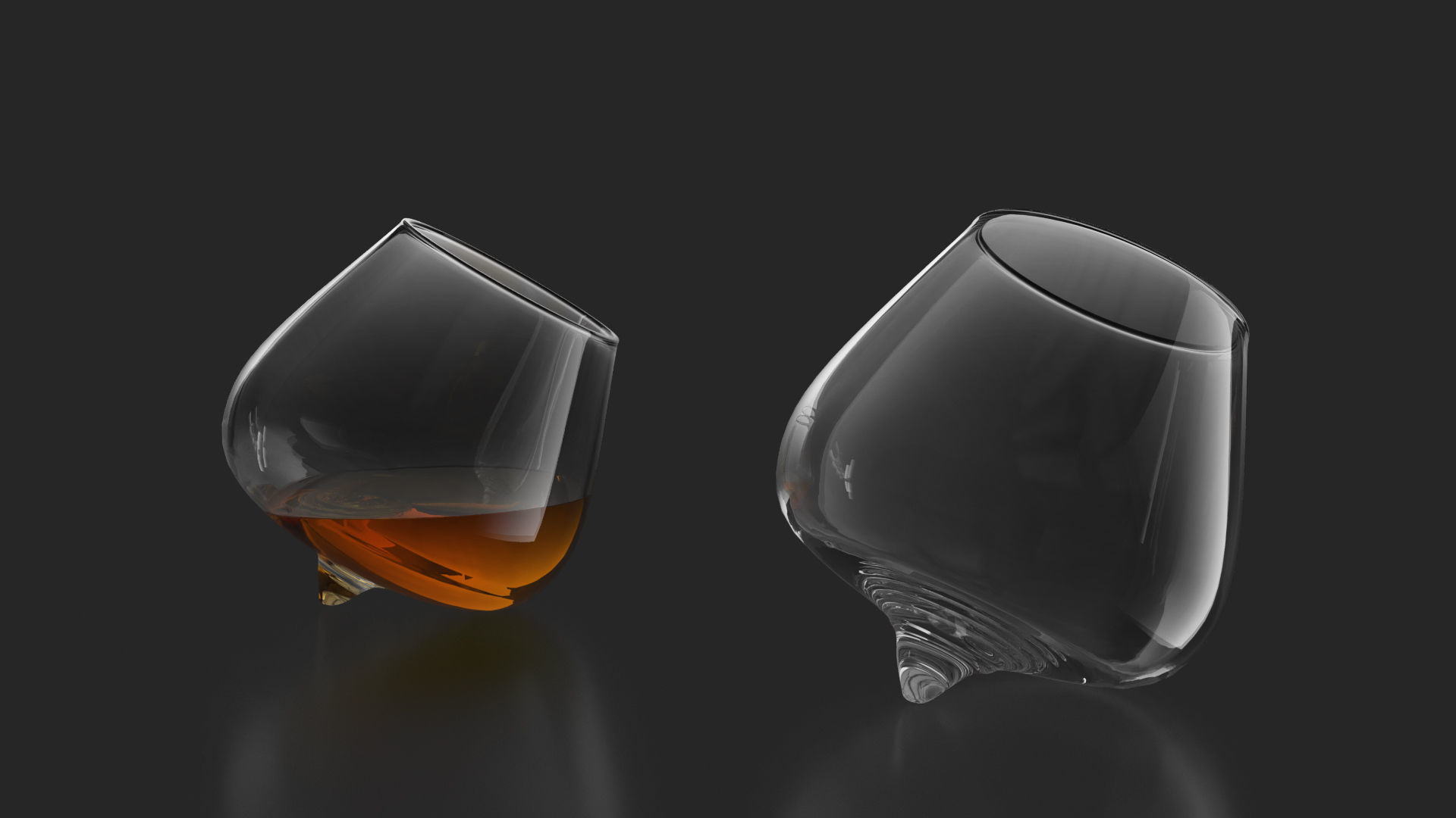 21 Whiskey Alcohol Glass with drink Set Pack Printed 3D model_7