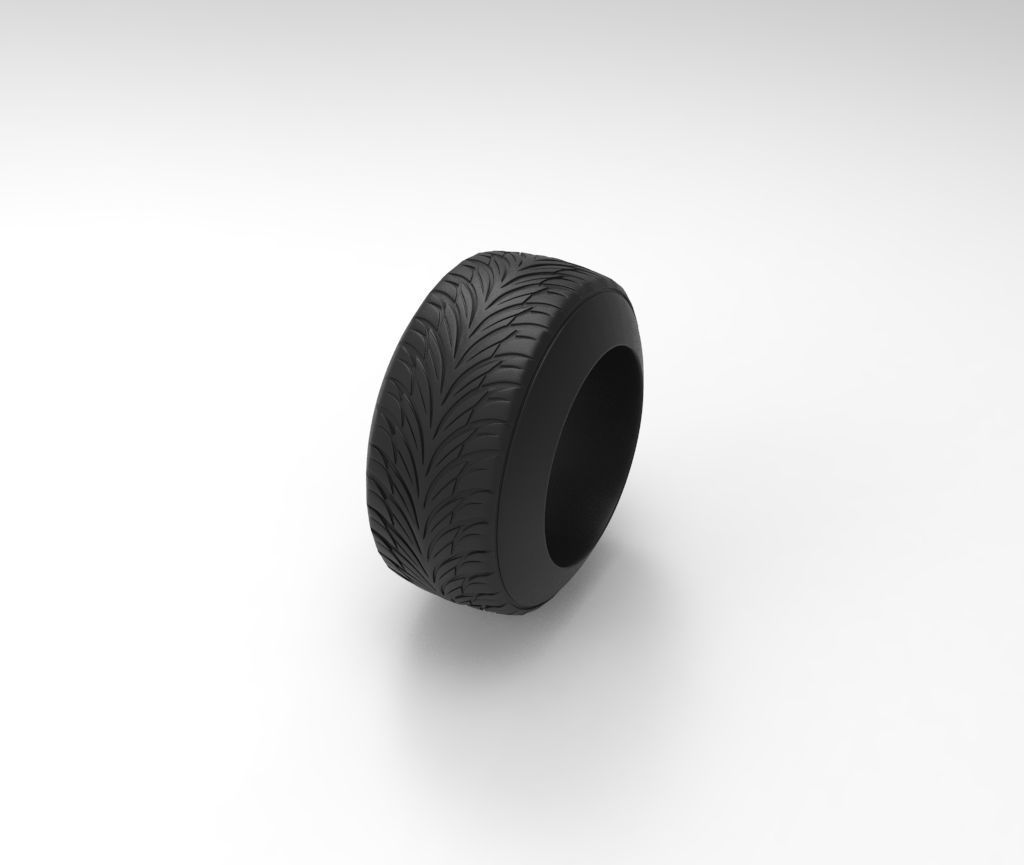 toyo stretched  rc tire 3D print model_2