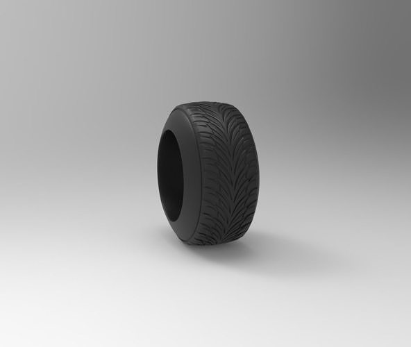 toyo stretched  rc tire 3D print model
