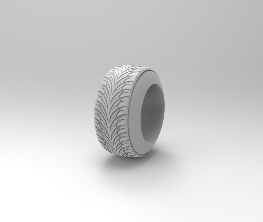 toyo stretched  rc tire 3D print model_1