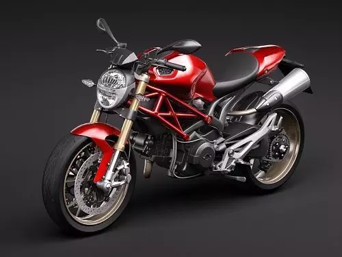 Ducati Monster 1100s 3D model
