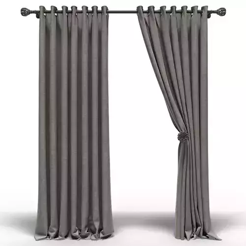 Curtains with eyelets