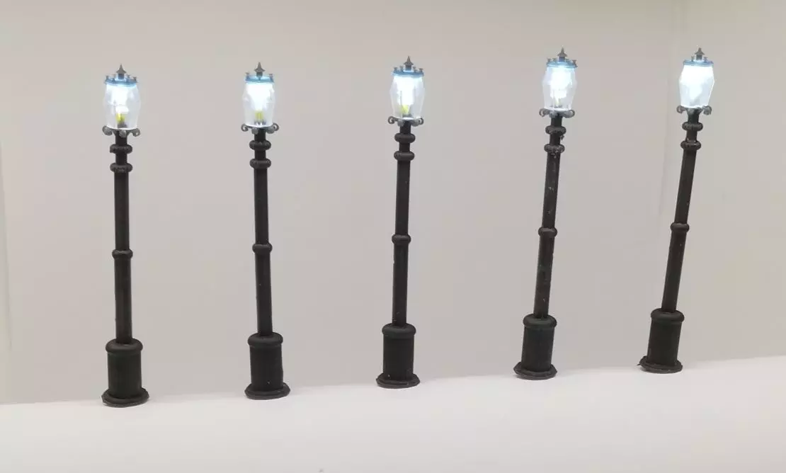 Old style street light for resin 3d-printing 3D print model_0