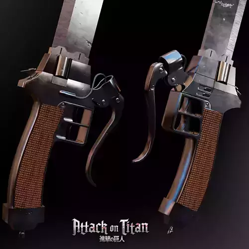 sword from the attack on titan