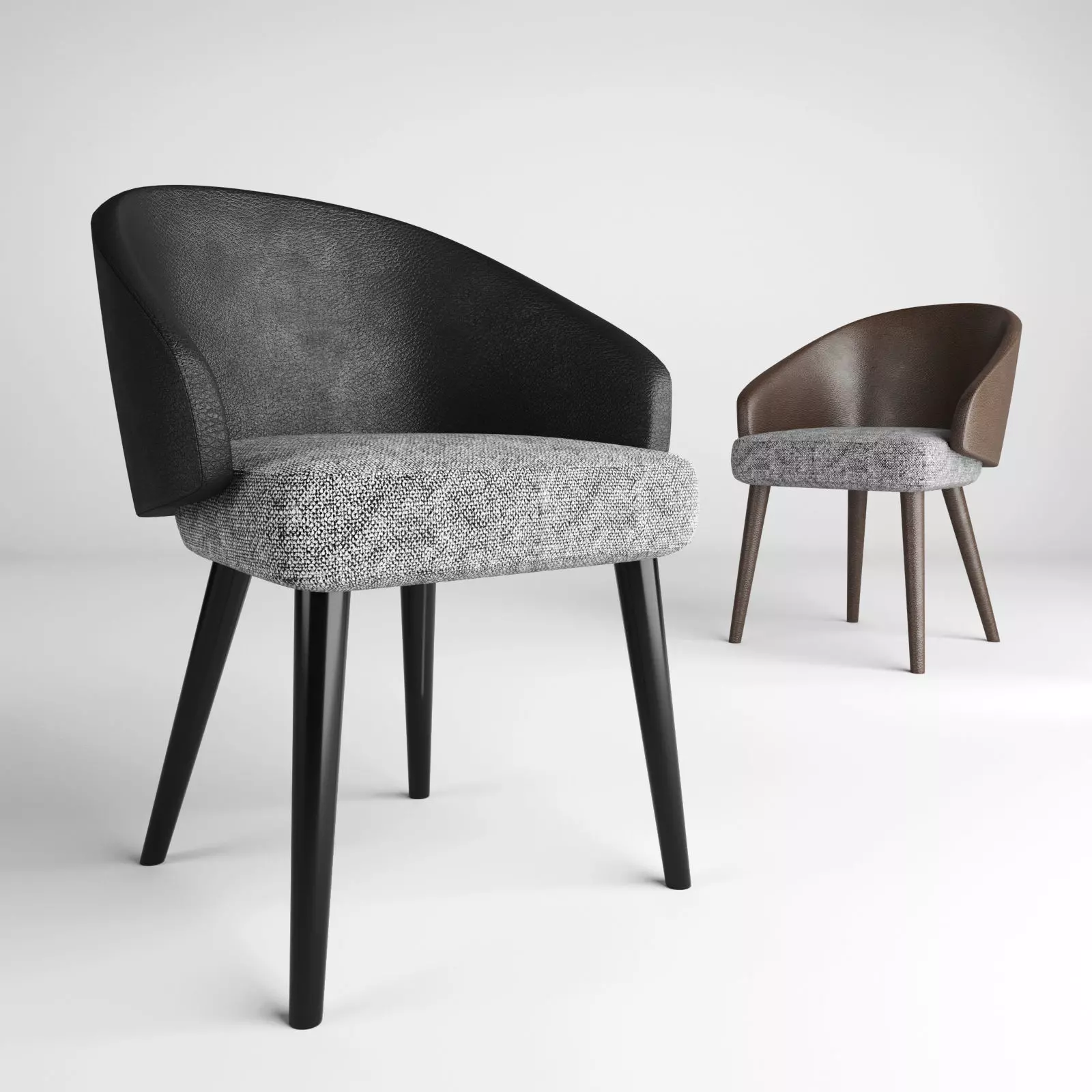 Dining chair 02 3D model_0