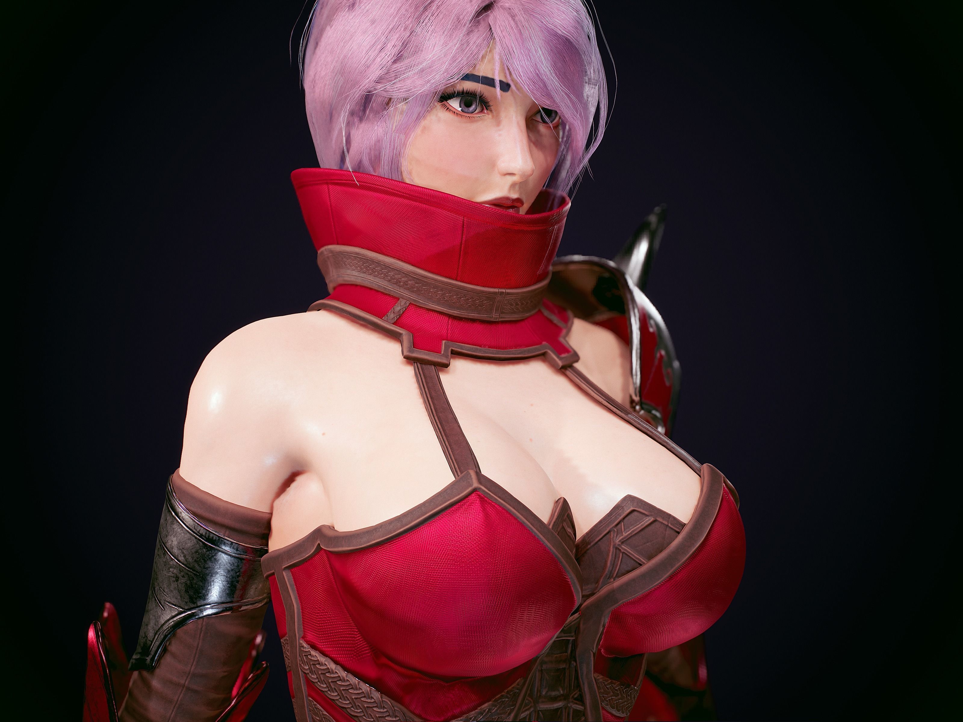 Ninja Warrior - Unreal Low-poly  Low-poly 3D model_27