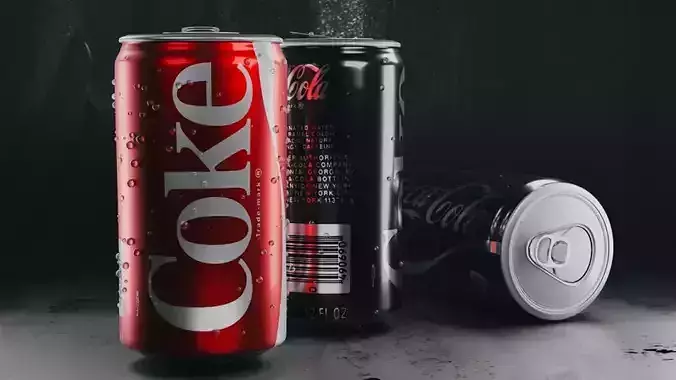 Coca Cola Drink Can
