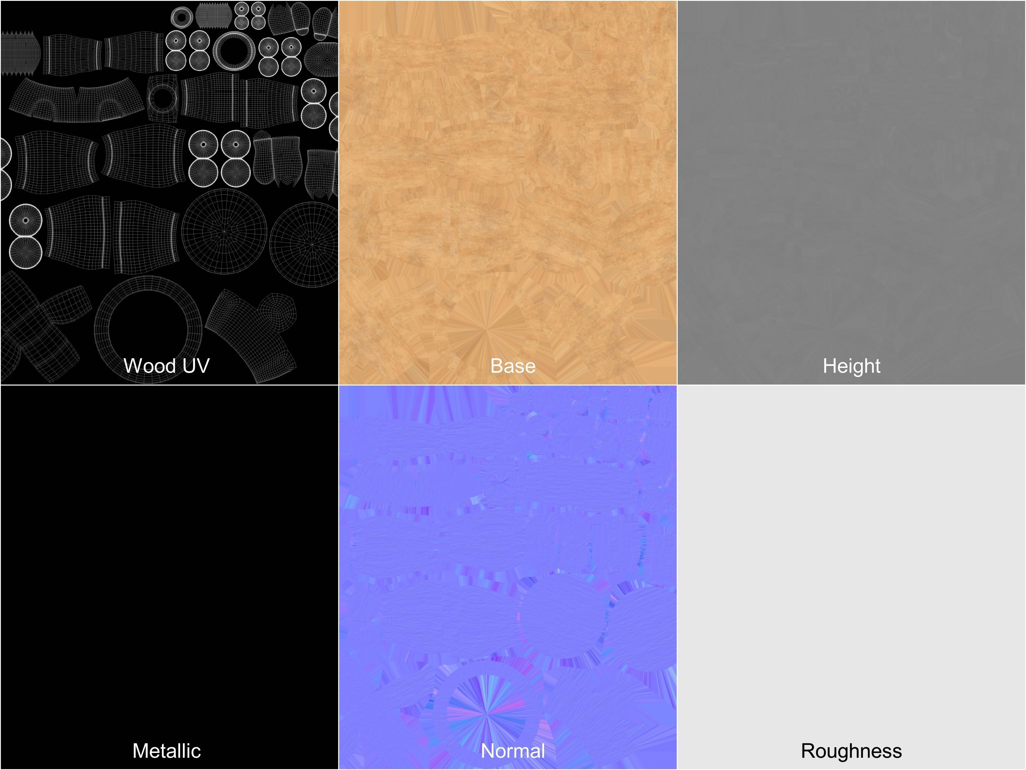 Wooden Jointed Manikin 3D model_18