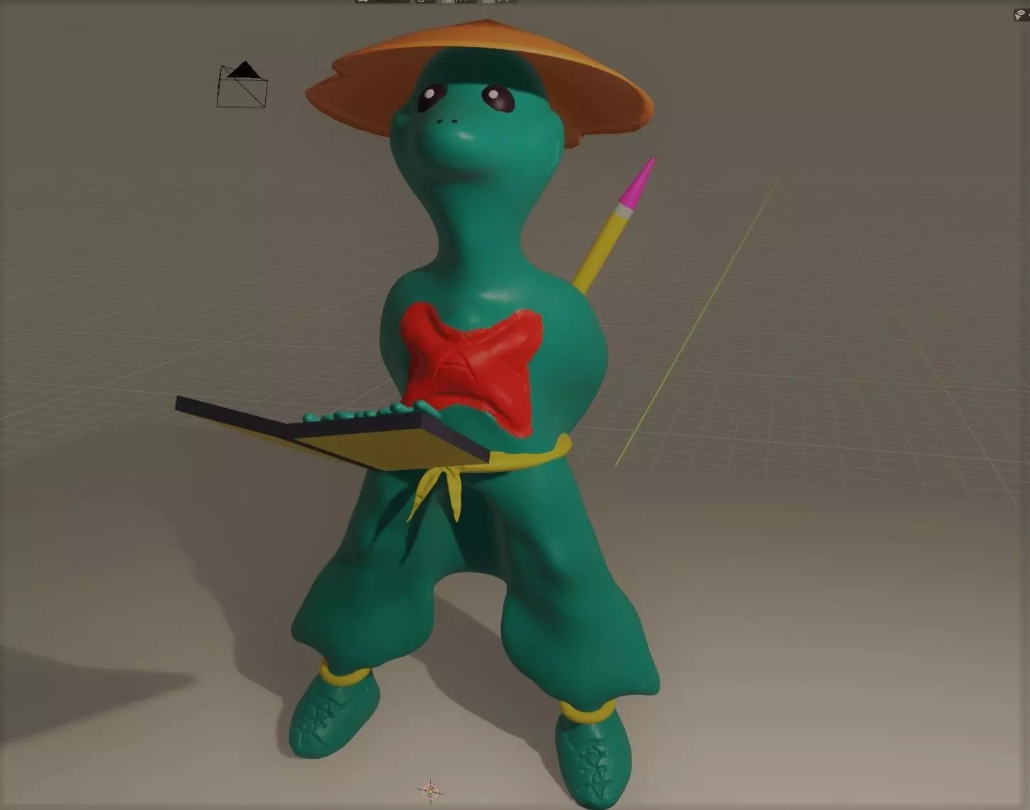Turtle Kungfu Free 3D print model