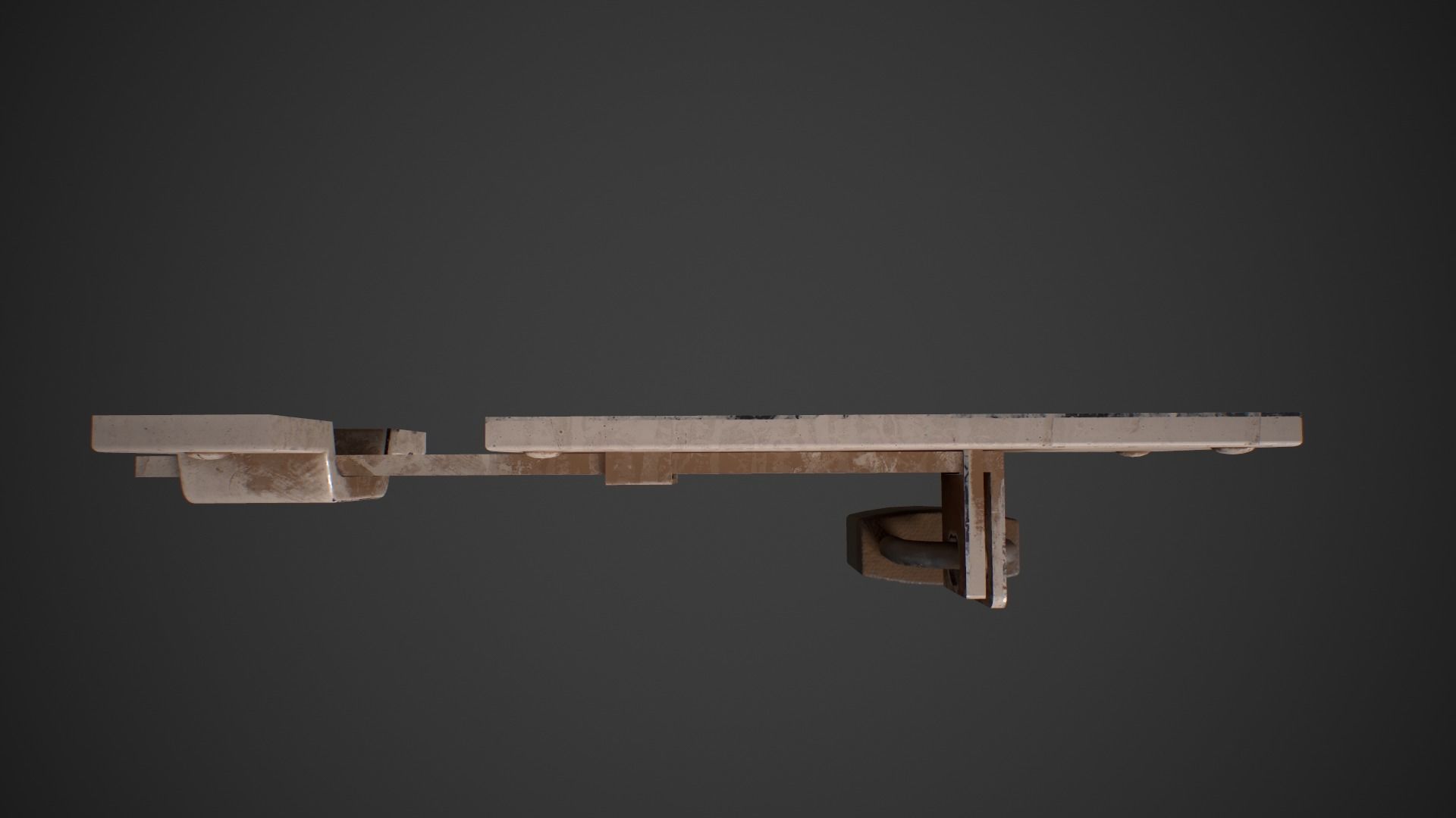Door Lock  Low-poly 3D model_7
