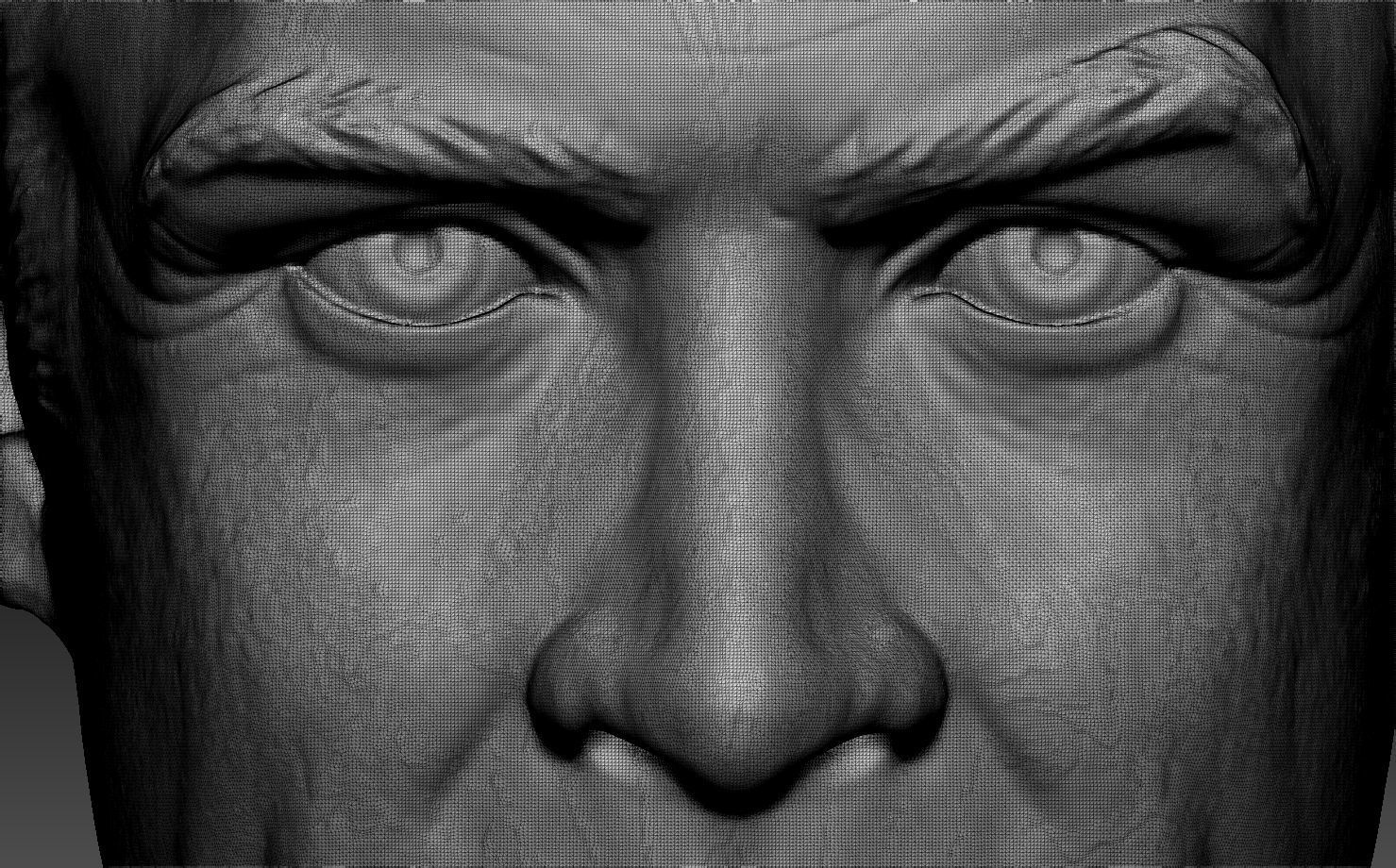 Sean Connery James bond bust and  hand model with Walther LP53 3D print model_16