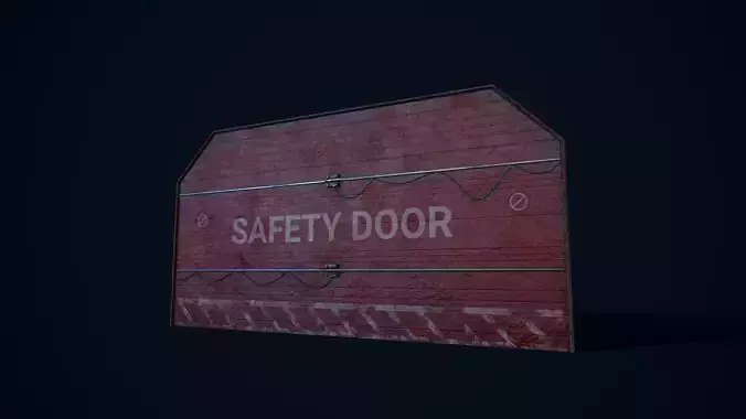 Safety Hangar Door