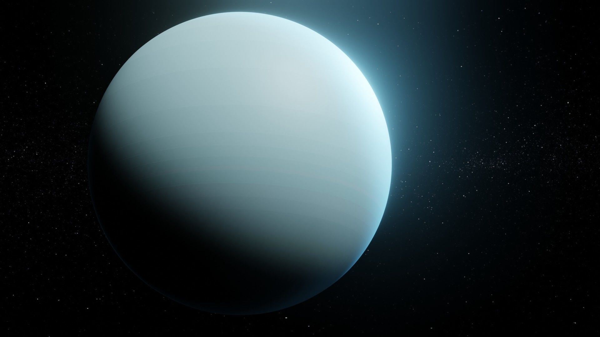 Photorealistic Uranus 4k Textures 3D Model Low-poly 3D model_4