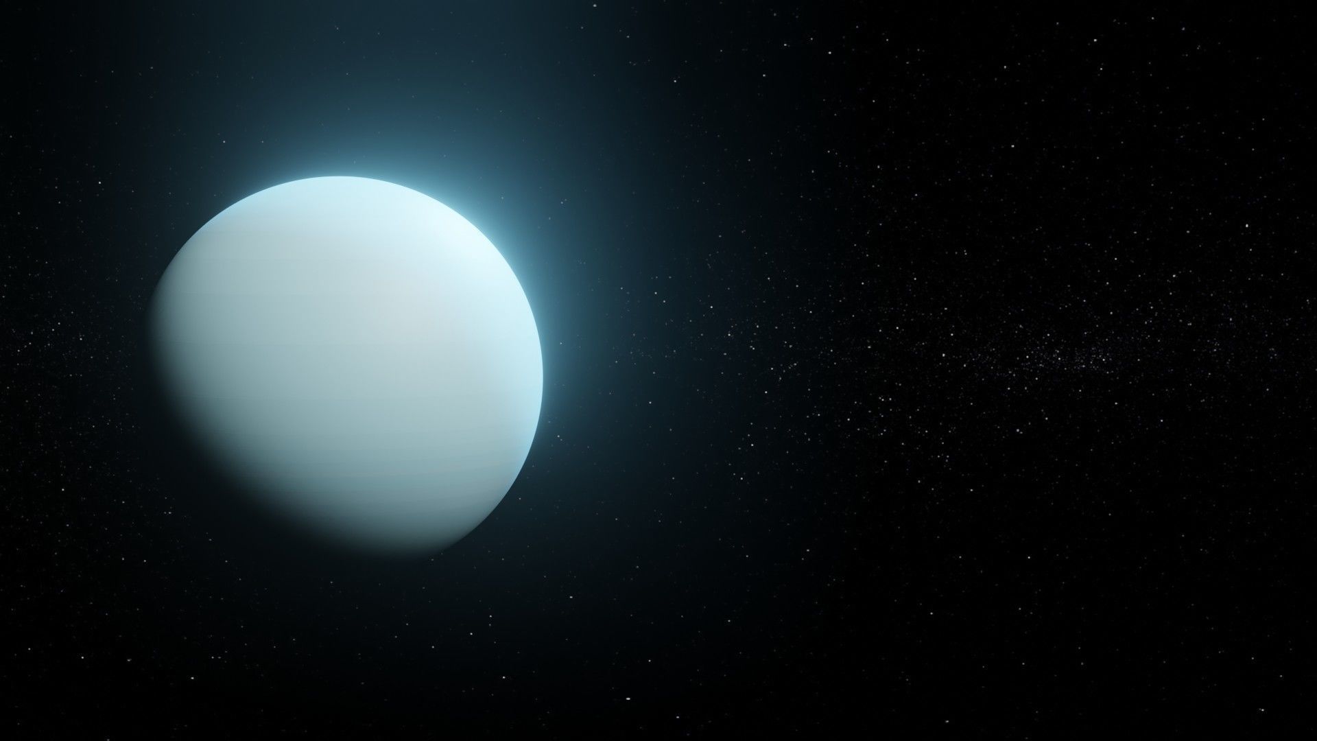 Photorealistic Uranus 4k Textures 3D Model Low-poly 3D model_6