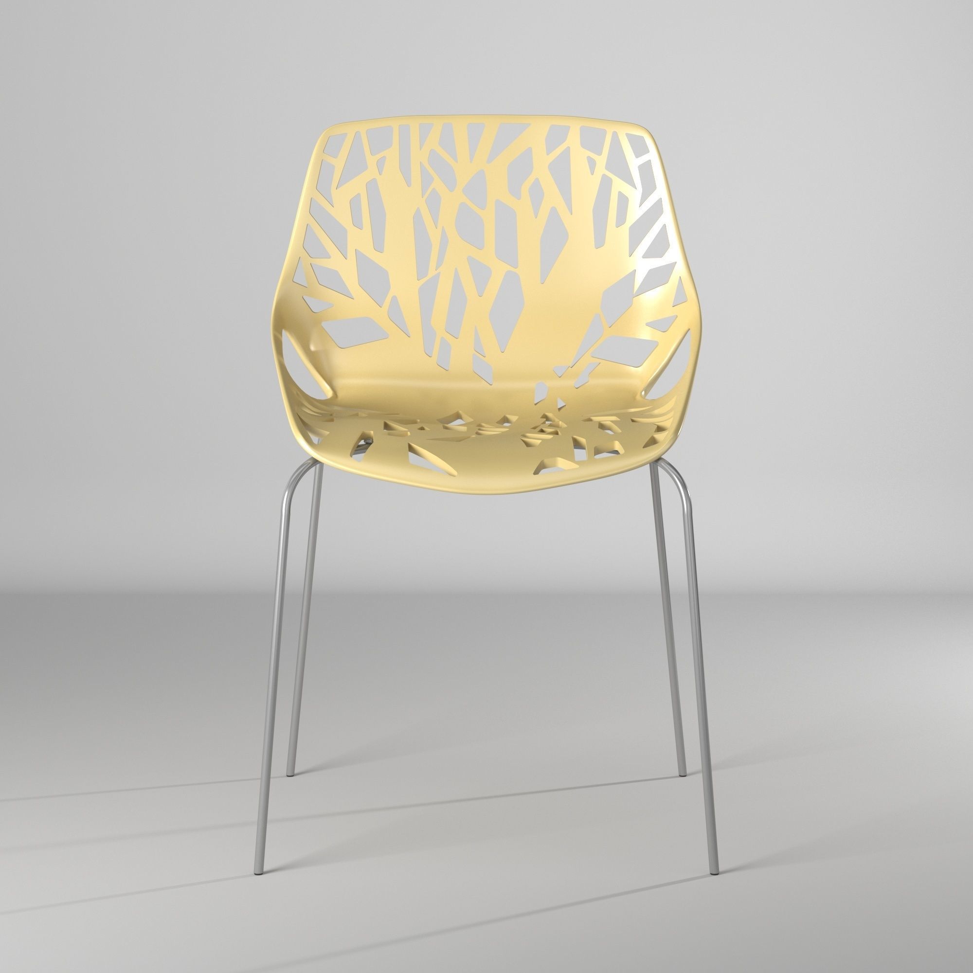 Silla con huecos - Holes Chair 3D model_10
