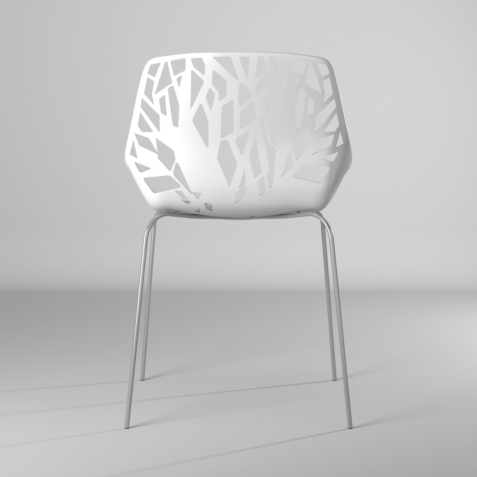 Silla con huecos - Holes Chair 3D model_38