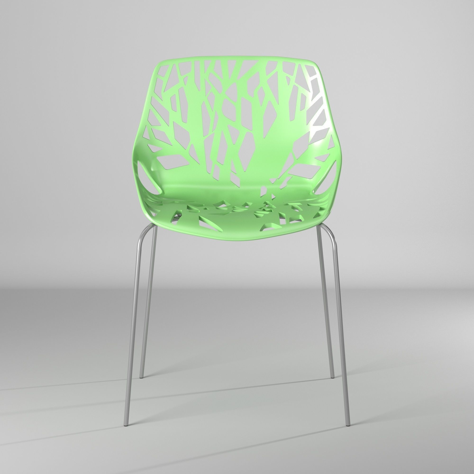 Silla con huecos - Holes Chair 3D model_12