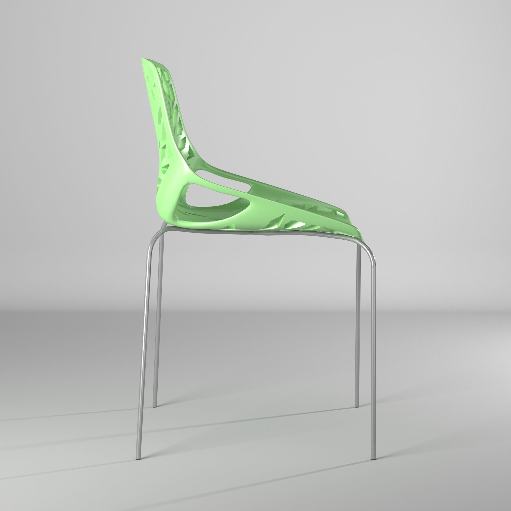 Silla con huecos - Holes Chair 3D model_28