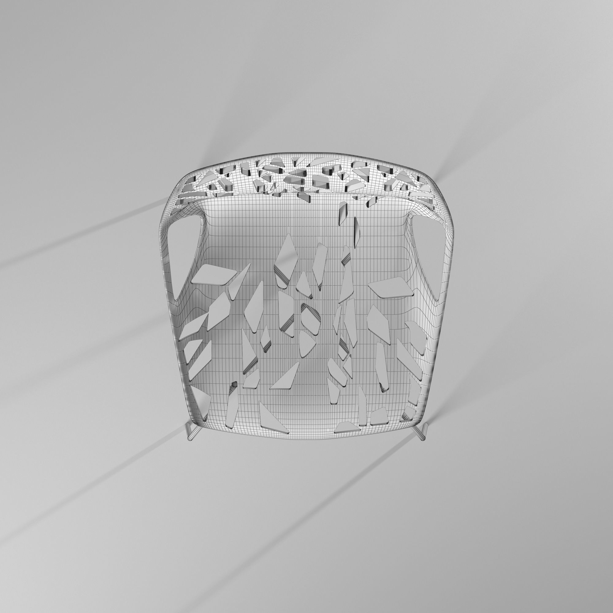 Silla con huecos - Holes Chair 3D model_47