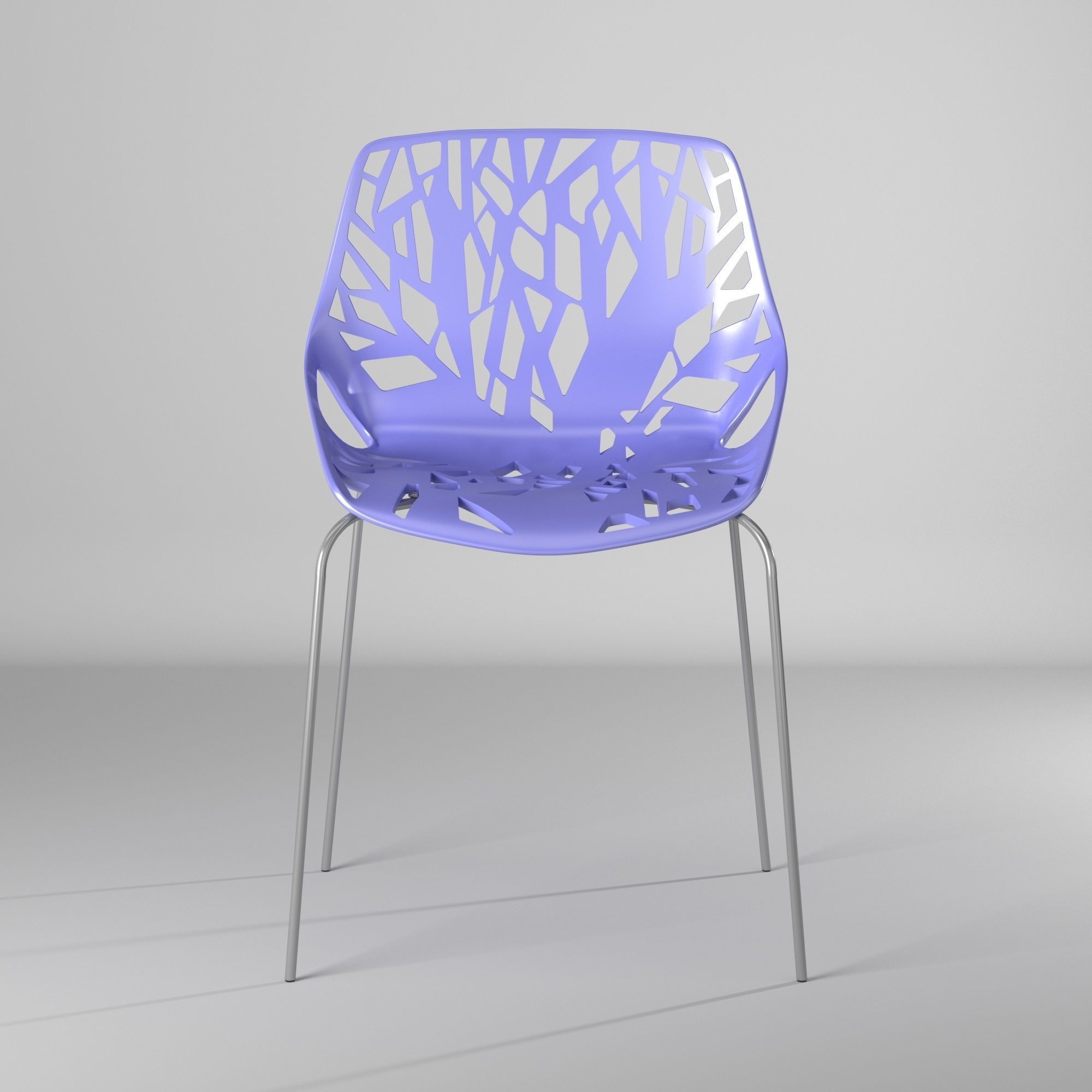 Silla con huecos - Holes Chair 3D model_11