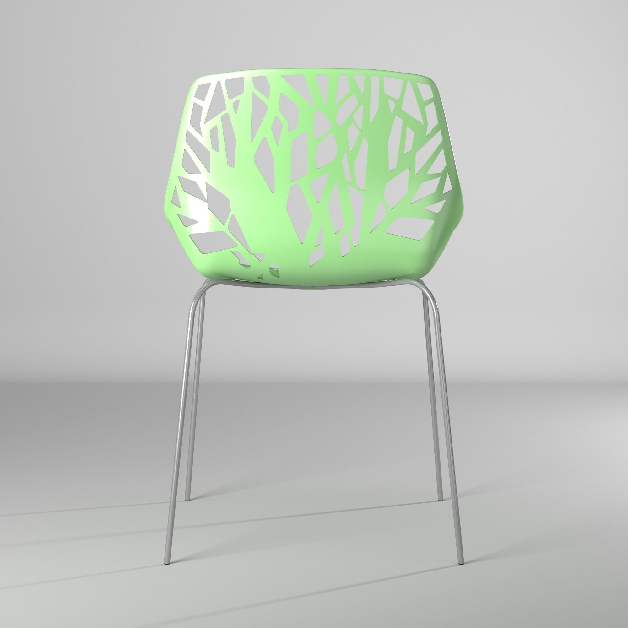 Silla con huecos - Holes Chair 3D model_36