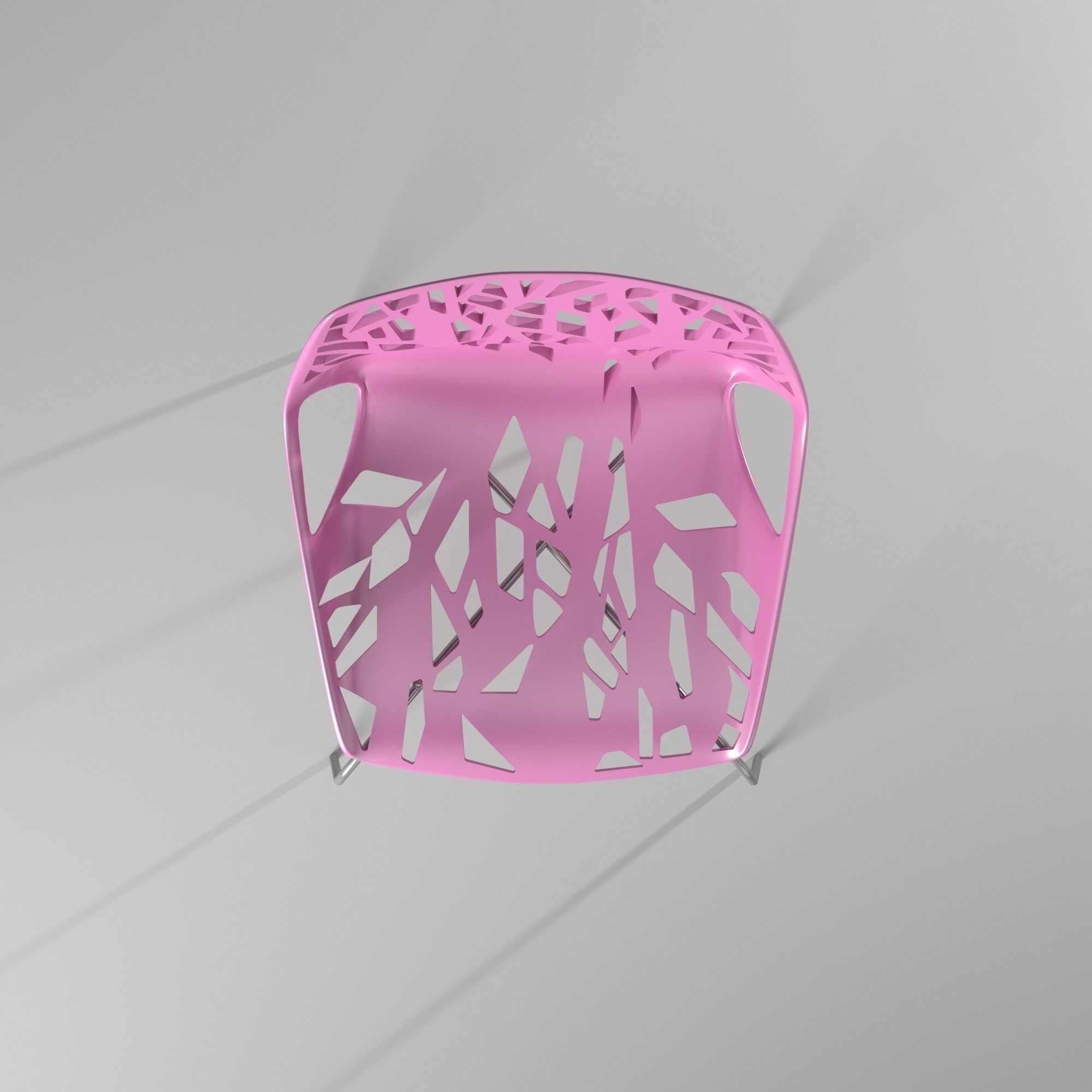 Silla con huecos - Holes Chair 3D model_41