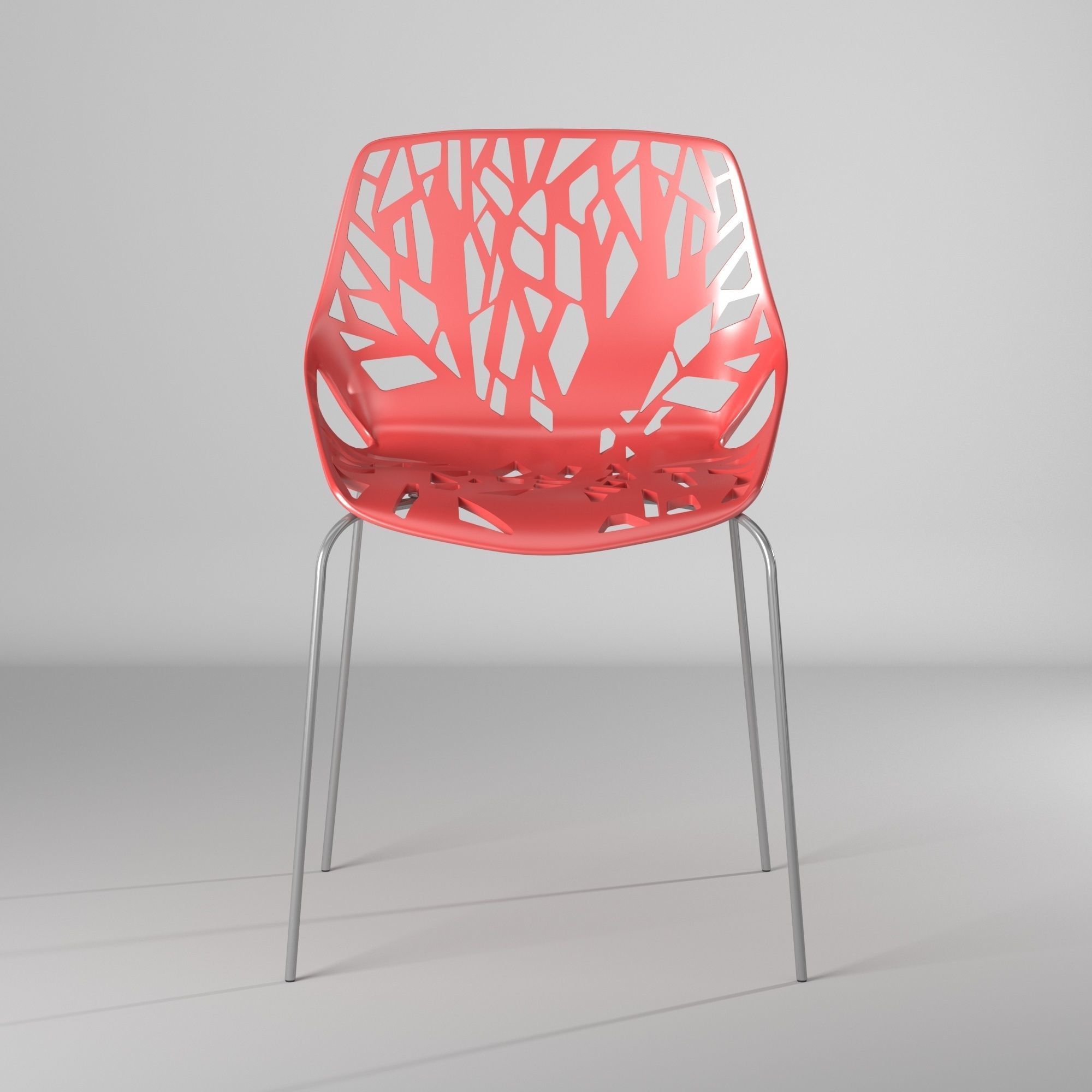 Silla con huecos - Holes Chair 3D model_8