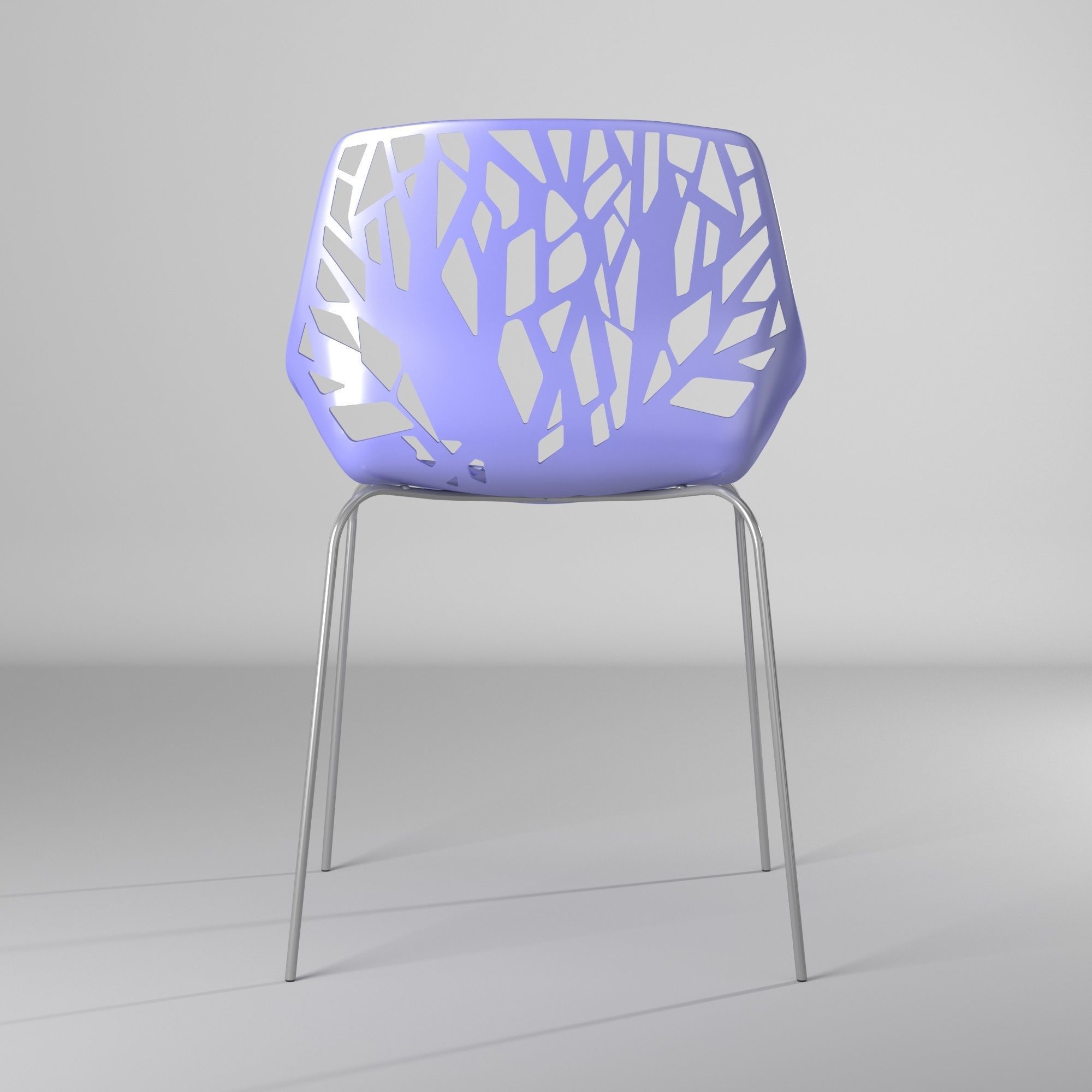 Silla con huecos - Holes Chair 3D model_35