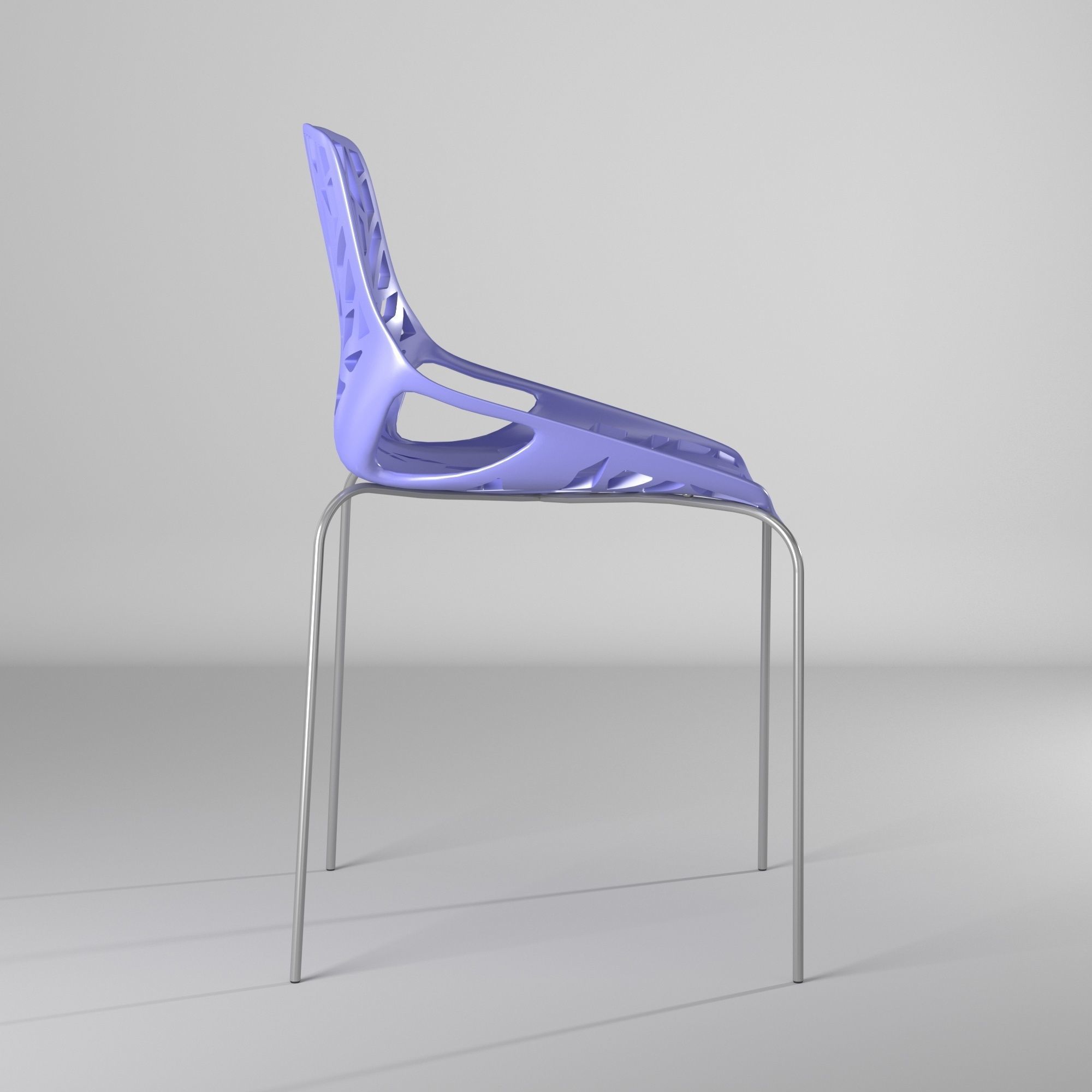 Silla con huecos - Holes Chair 3D model_27