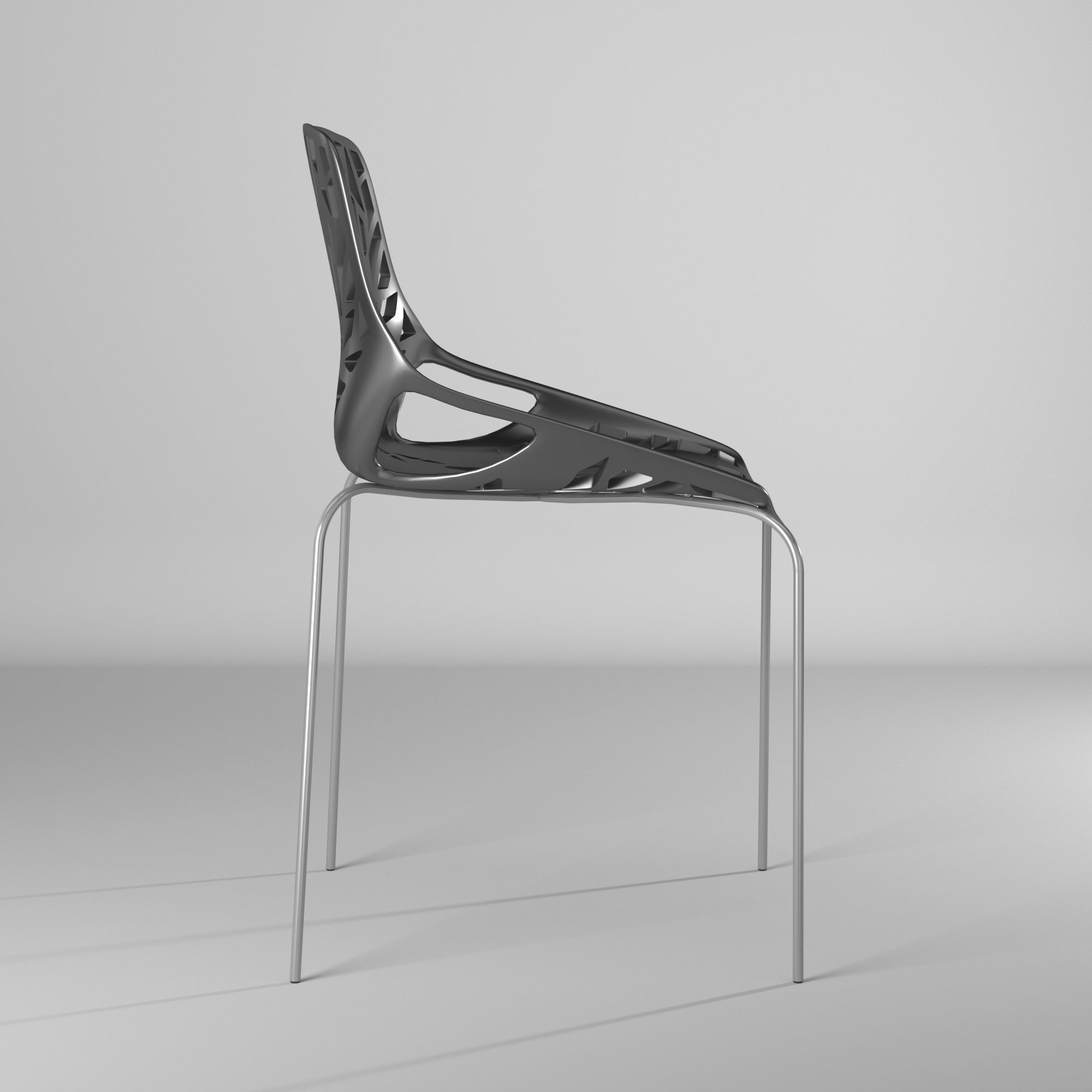 Silla con huecos - Holes Chair 3D model_29
