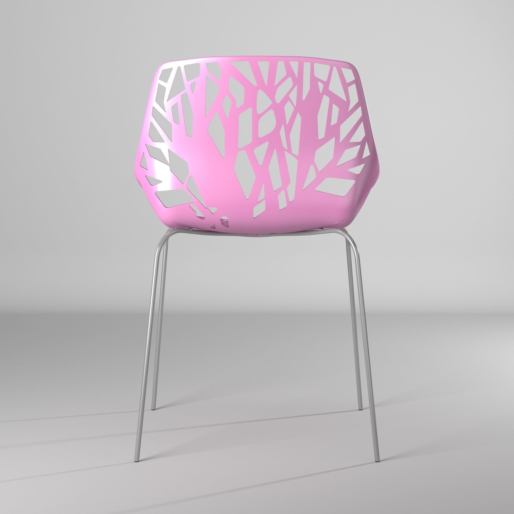 Silla con huecos - Holes Chair 3D model_33