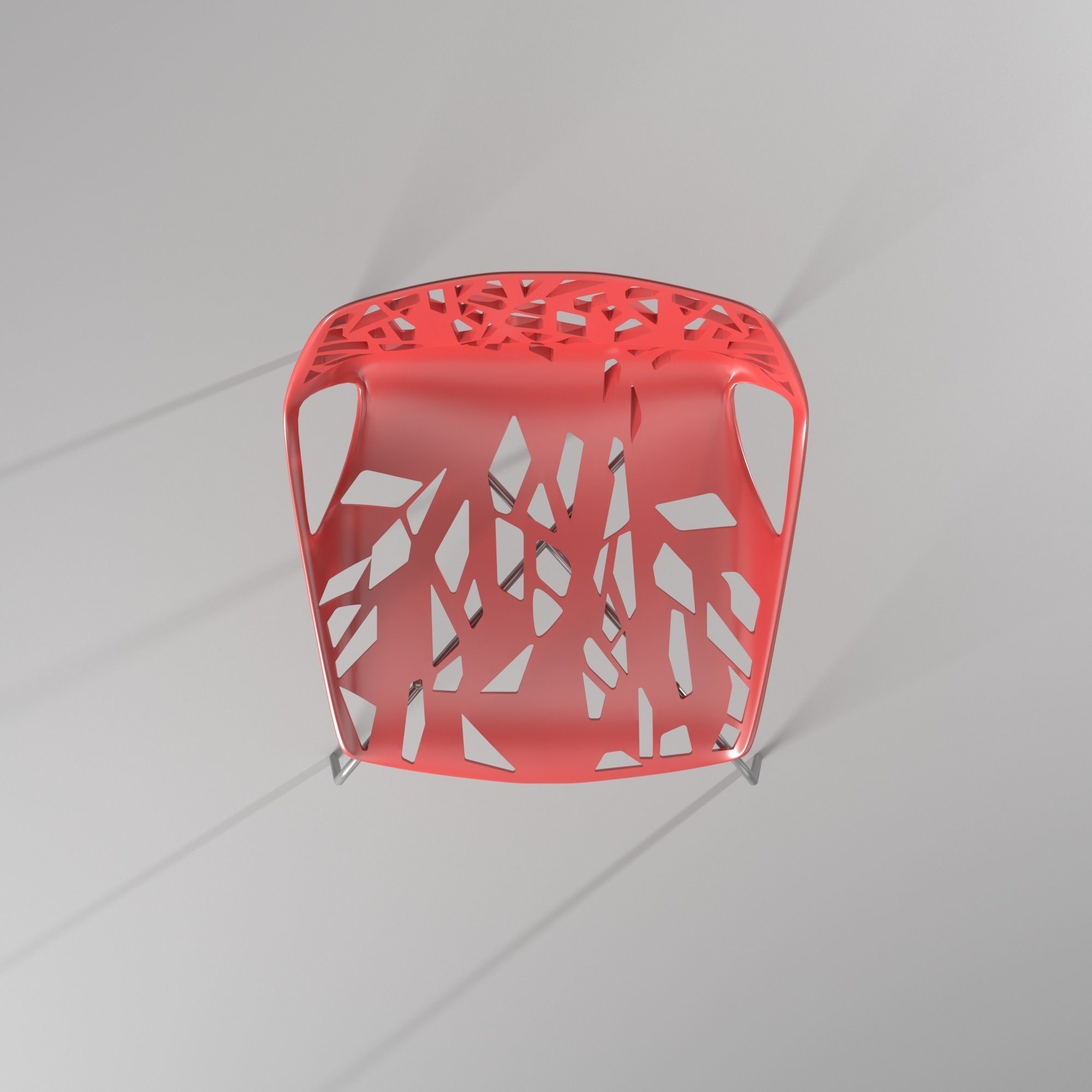 Silla con huecos - Holes Chair 3D model_40