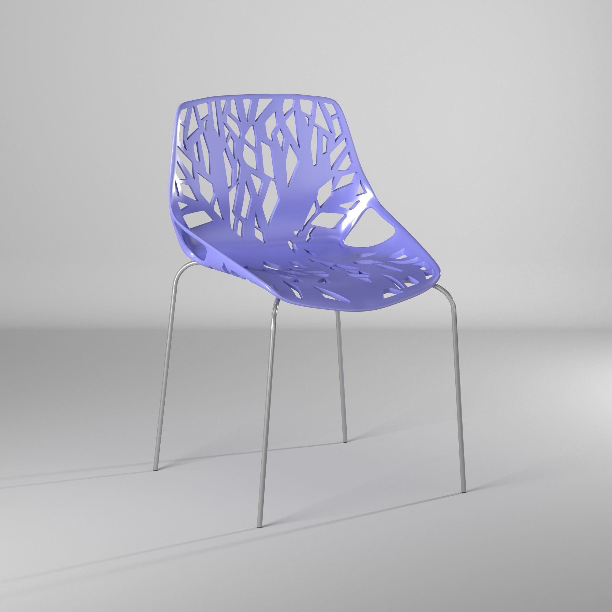 Silla con huecos - Holes Chair 3D model_19