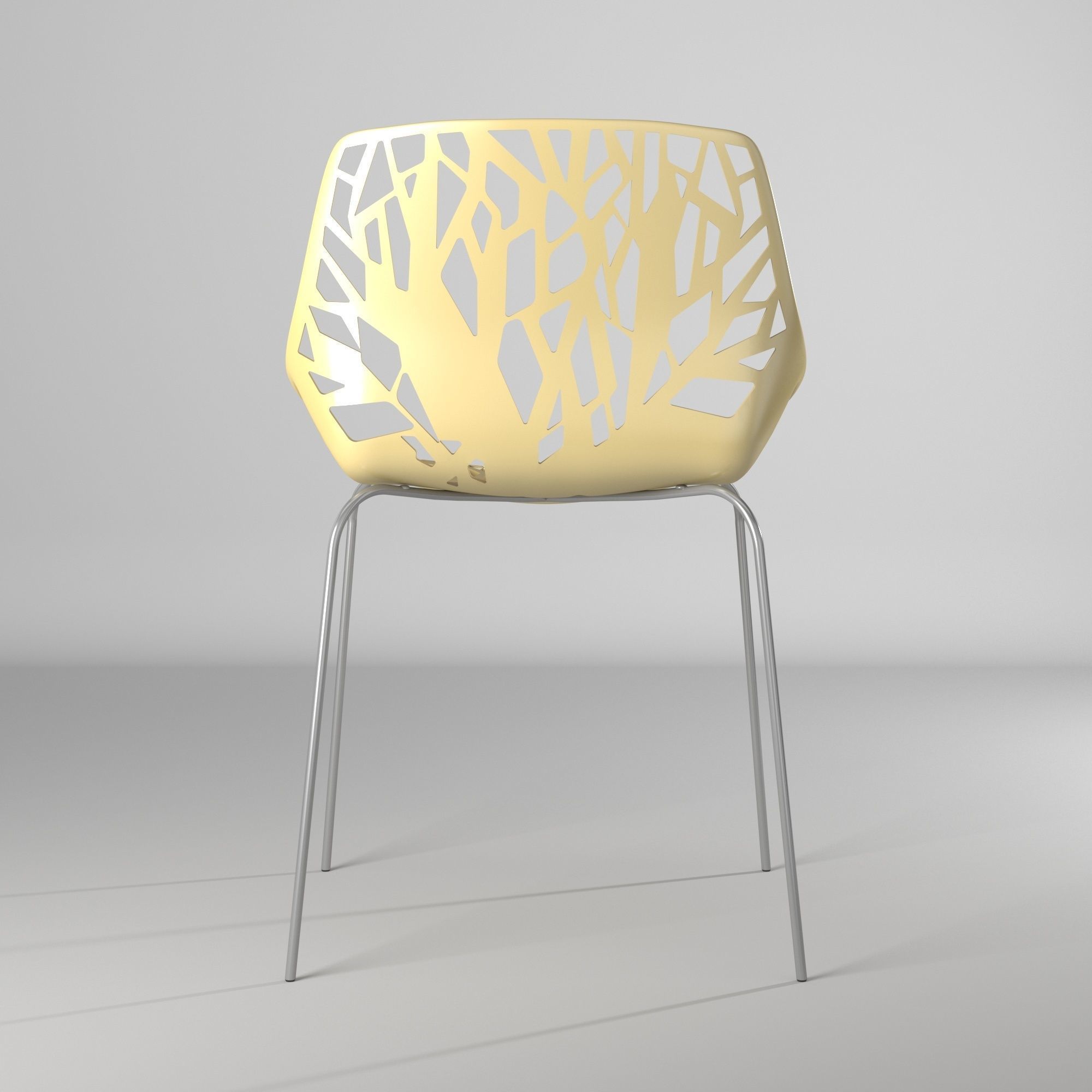 Silla con huecos - Holes Chair 3D model_34