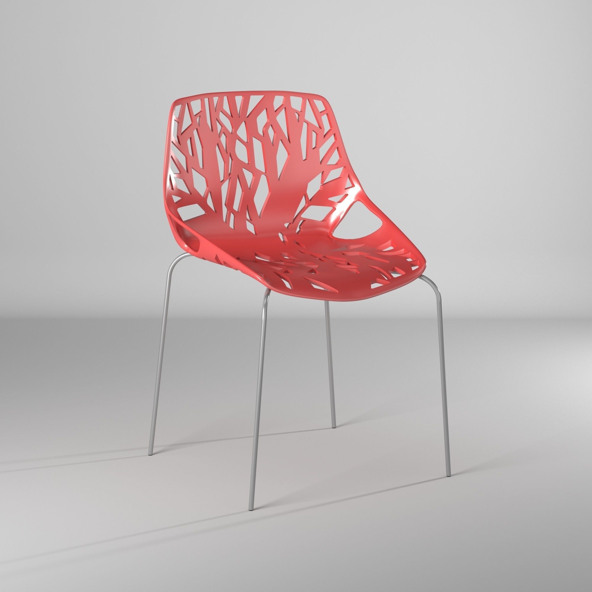 Silla con huecos - Holes Chair 3D model_16