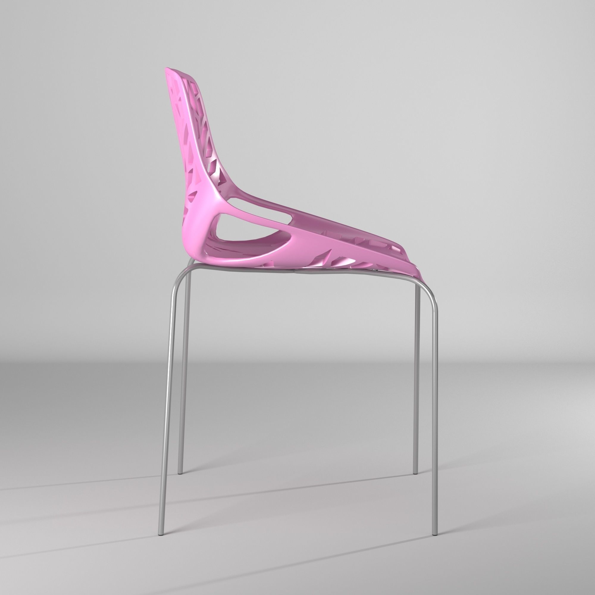 Silla con huecos - Holes Chair 3D model_25