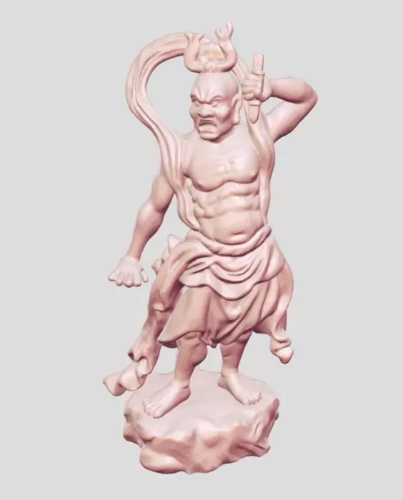 warrior character 3D print model