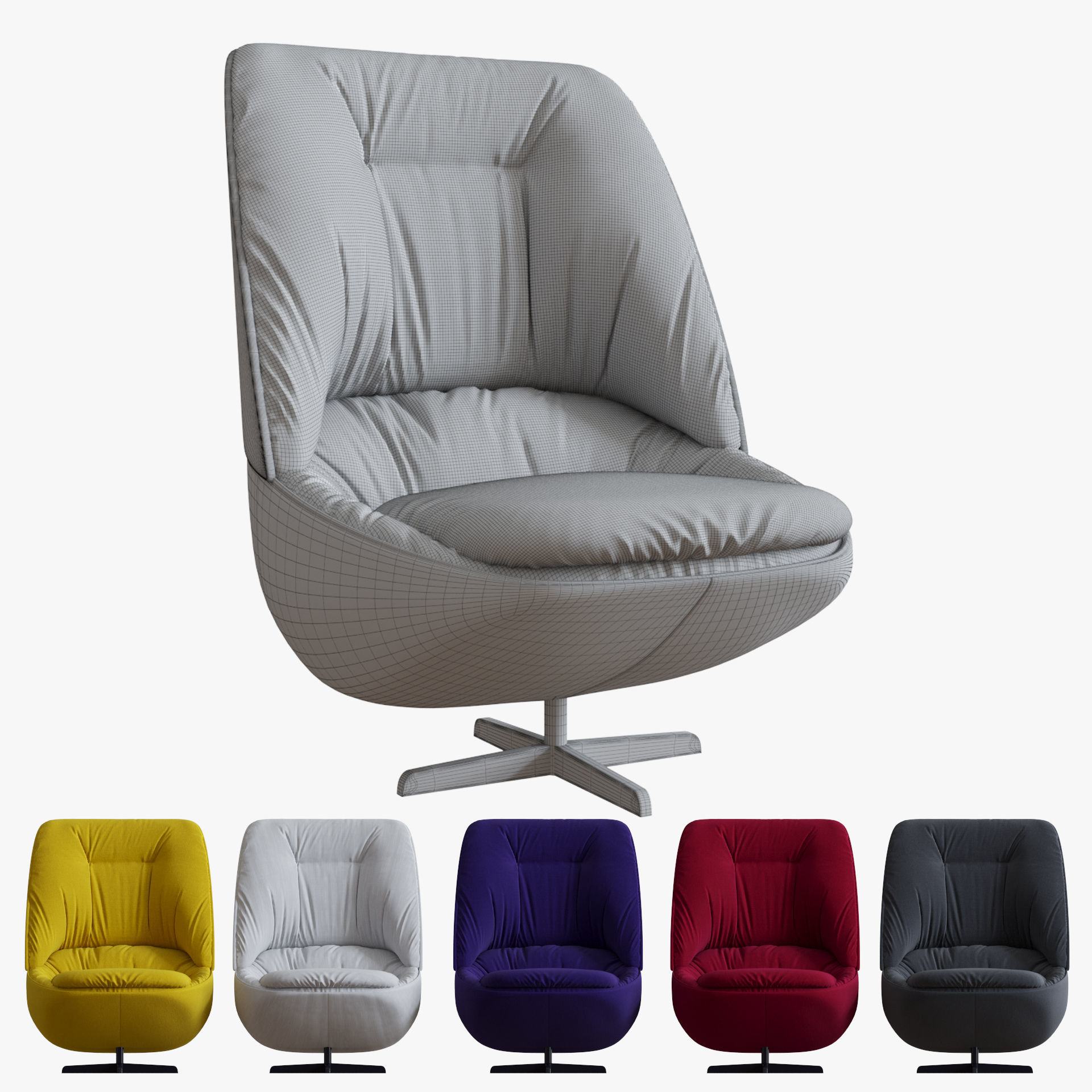 LADLE MEDIUM By arflex  Low-poly 3D model_7